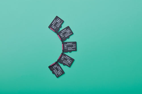 Kingston Technology 64GB microSDXC Canvas Select Plus Gen3 100MB/s A1 (Adaptateur SD inclus)