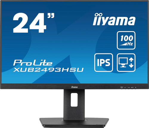 iiyama XUB2493HSU-B7 écran plat de PC 60,5 cm (23.8") 1920 x 1080 pixels Full HD LED Noir