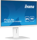 iiyama ProLite XUB2497HSN-W2 écran plat de PC 60,5 cm (23.8") 1920 x 1080 pixels Full HD LED Blanc