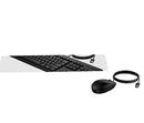 HP 225 Wired Mouse and KB G2 Belgium - English localization AZERTY BE - Maus - AZERTY clavier Souris incluse Bureau USB Noir