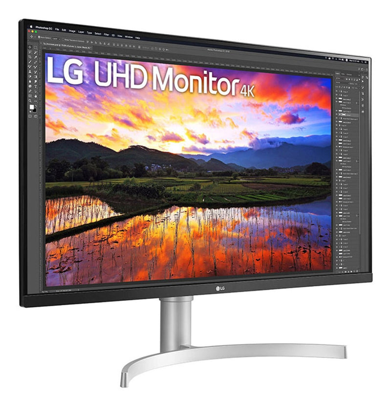 LG 32UN650K-W platte pc-monitor 81,3 cm (32") 3840 x 2160 pixels 4K Ultra HD LED Wit