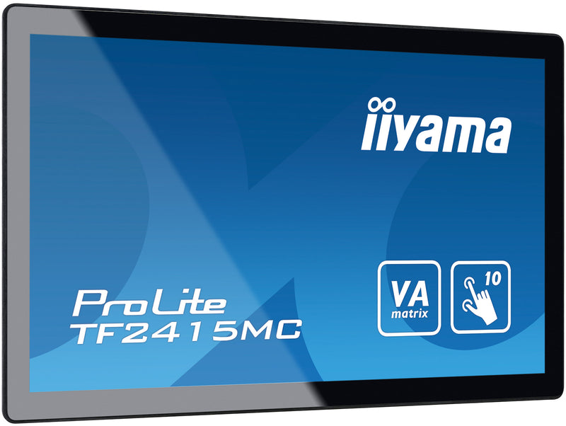 iiyama ProLite TF2415MC-B2 23,8" (60,5 cm) PC-flatpanelmonitor, 1920 x 1080 pixels Full HD LED-touchscreen, geschikt voor meerdere gebruikers, zwart