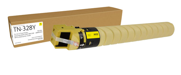 Toner remanufacturé Jaune Everyday™ de Xerox compatible avec Konica Minolta AAV8250 (AAV8250), Capacité standard