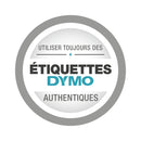 DYMO LabelWriter 450 Twin Turbo Imprimante d'étiquettes | papier thermique | 600 x 300 ppp | jusqu'à 71 étiquettes/minute | capacité : 2 rouleaux | Noir / argent
