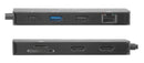 CLUB3D CSV-2552 hub & concentrateur USB Type-C 5000 Mbit/s Noir