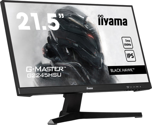 iiyama G-MASTER G2245HSU-B2 LED-scherm 54,6 cm (21,5") 1920 x 1080 pixels Full HD Zwart
