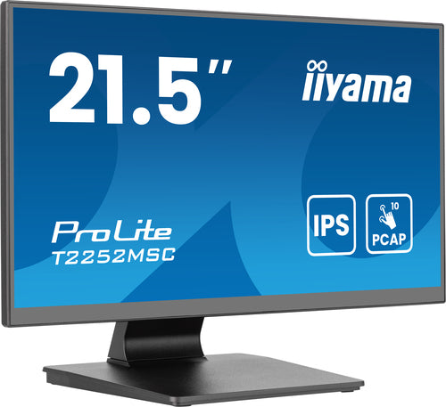 iiyama ProLite T2252MSC-B2AG écran plat de PC 54,6 cm (21.5") 1920 x 1080 pixels Full HD LCD Écran tactile Noir