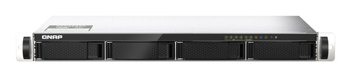 QNAP TS-435XEU NAS-rack (1 U) Marvell CN9131 4 GB DDR4 0 TB QNAP QTS Zwart, grijs