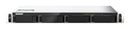 QNAP TS-435XEU NAS Rack (1 U) Marvell CN9131 4 Go DDR4 0 To QNAP QTS Noir, Gris