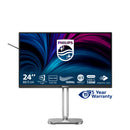 Philips 4000 series 24B2U4301/00 écran plat de PC 60,5 cm (23.8") 1920 x 1080 pixels Full HD LCD Gris