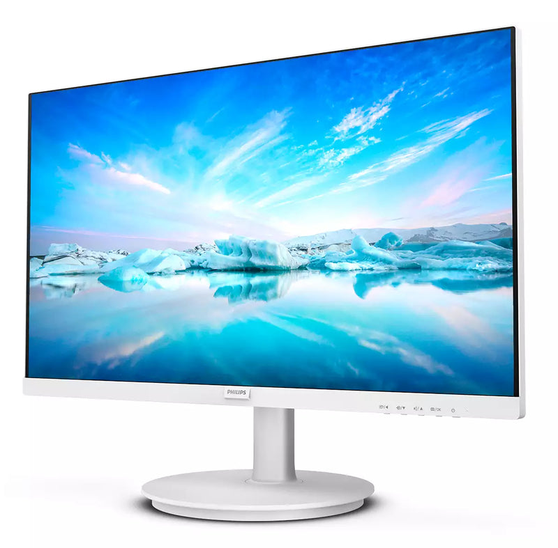 Philips V Line 241V8AW/00 écran plat de PC 60,5 cm (23.8") 1920 x 1080 pixels Full HD LCD Blanc