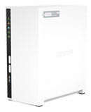QNAP TS-233 NAS Tower opslagserver ARM Cortex-A55 2 GB 0 TB QNAP QTS Wit