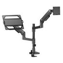 ACT AC8341 Premium | Verstelbare Monitor-bureaubeugel | Tot 49" | Max 20kg | VESA 100x100 | 1 Monitor en Laptop