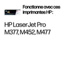 HP 410A toner LaserJet magenta authentique