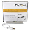 StarTech.com Hub USB à 4 Ports avec Ethernet, USB-A, Gigabit Ethernet/GbE, USB 5Gbps, Design Robuste, Alimentation par Bus, Hub USB 3.0 Portable pour Ordinateur Portable
