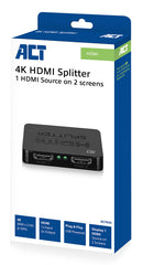 ACT Répartiteur 4K HDMI 1.4 2 ports