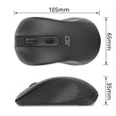 ACT AC5105 souris Bureau Ambidextre RF sans fil Optique 1000 DPI