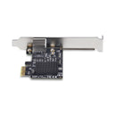 StarTech.com Carte Réseau PCIe Gigabit 5G à 1 Port, Carte LAN PCI Express 5G/2,5G/1G/100M/10M, Realtek RTL8126, Windows et Linux, Conforme TAA