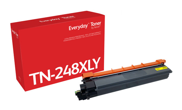 Toner Jaune Everyday™ de Xerox compatible avec Brother TN248XLY, Grande capacité