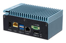 Shuttle Edge PC System SPCEL02XA , Intel Celeron J6412, 8GB RAM, 120GB M.2 SATA, 1x HDMI, 2x 2.5G LAN, 1x COM, DIO, 12-24V, fonctionnement permanent 24/7, montage VESA & DIN-RAIL