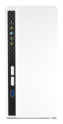 QNAP TS-233 NAS Tower opslagserver ARM Cortex-A55 2 GB 0 TB QNAP QTS Wit