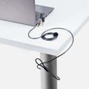 StarTech.com Câble Antivol pour Ordinateur Portable de 2m - Câble de Sécurité pour PC Compatible avec Noble Wedge/Nano/K-Slot, Câble de Verrouillage à Clé, Câble Antivol en Acier au Carbone Résistant aux Coupures