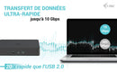 i-tec USB 3.0 / USB-C / Thunderbolt 3 Professional Dual 4K Display Docking Station Generation 2 + Power Delivery 100W