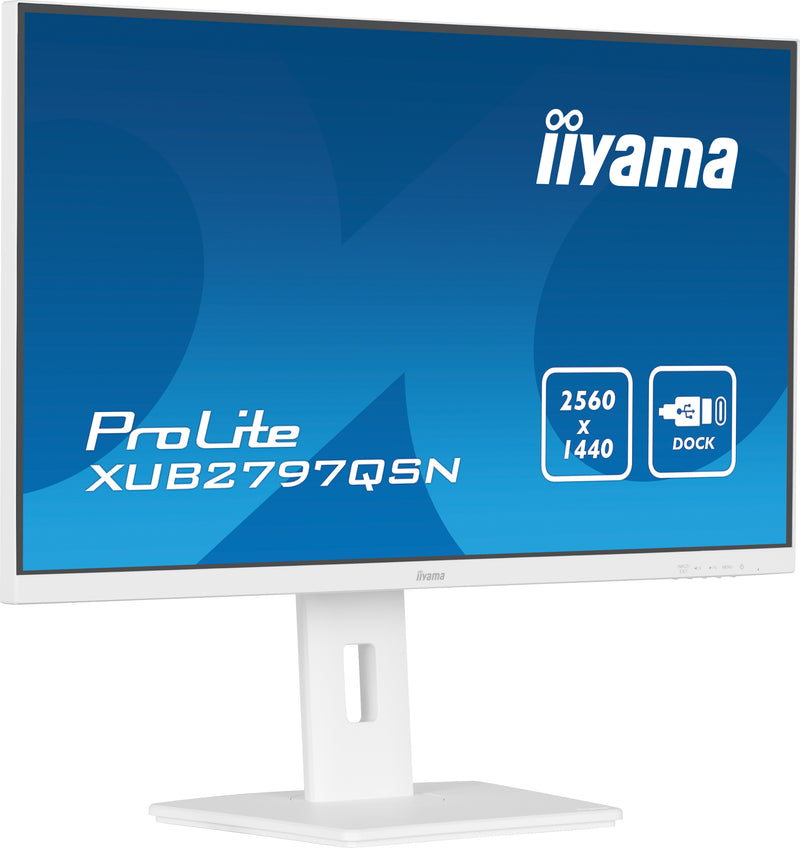iiyama G-MASTER XUB2797QSN-W2 flatscreen-pc 68,6 cm (27") 2560 x 1440 pixels Quad HD LED Wit