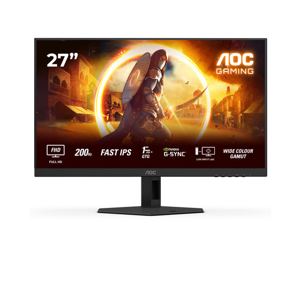 AOC G4 27G4HRE platte PC-monitor 68,6 cm (27") 1920 x 1080 pixels Full HD LED Zwart, Rood