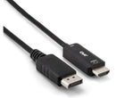 CLUB3D CAC-1083 câble DisplayPort 2 m HDMI Type D (Micro) Noir