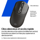 HP Souris silencieuse sans fil noire 405