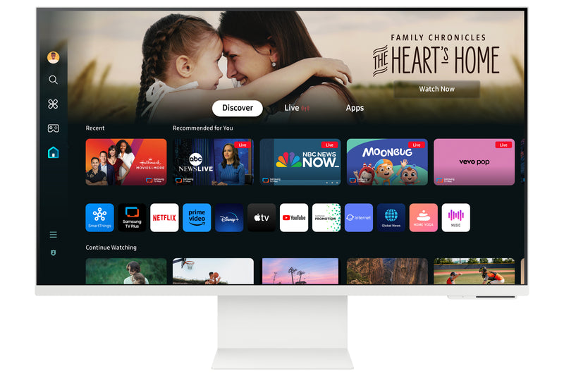 Samsung M80D plat pc-scherm 81,3 cm (32") 3840 x 2160 pixels 4K Ultra HD LED Wit