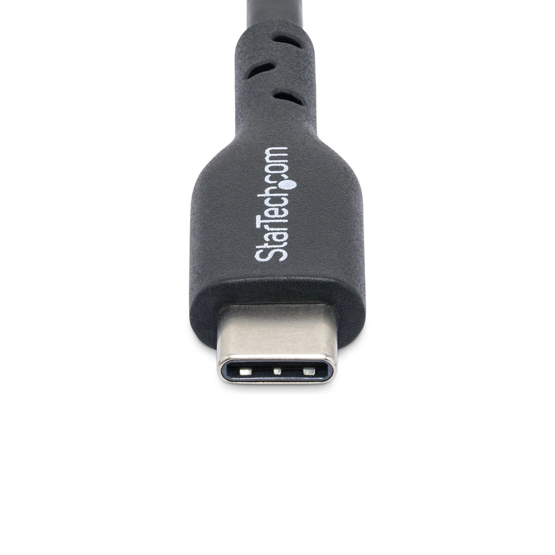 StarTech.com Câble de Charge USB-C de 2m, Charge et Synchronisation, 60W (3A) PD, Câble de Charge USB 2.0 pour Ordinateur Portable - Cordon de Charge USB C Noir
