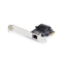 StarTech.com Carte Réseau PCIe Gigabit 5G à 1 Port, Carte LAN PCI Express 5G/2,5G/1G/100M/10M, Realtek RTL8126, Windows et Linux, Conforme TAA