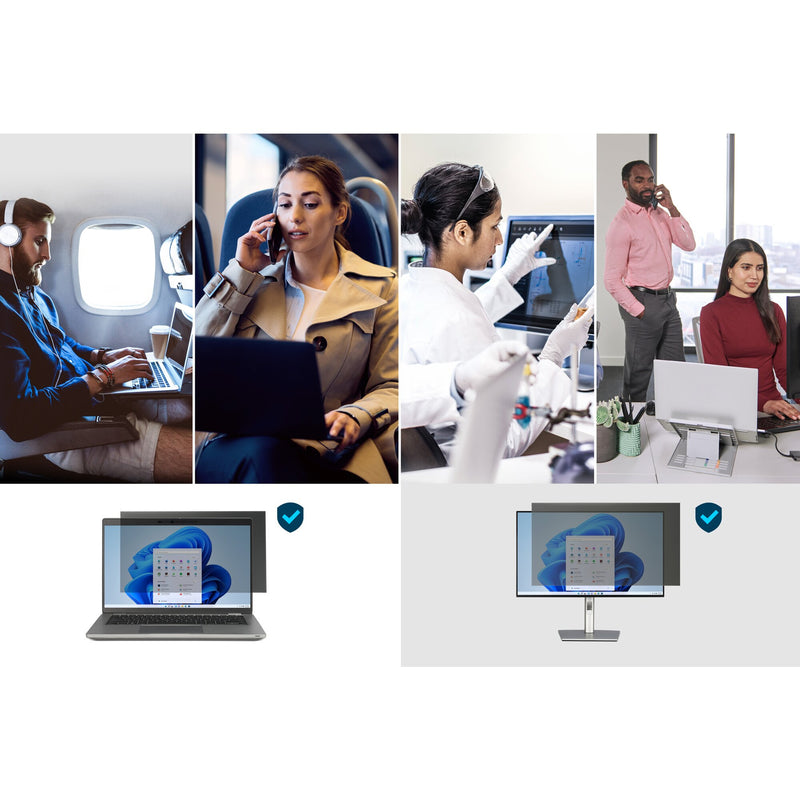 Kensington Filtre de confidentialité amovible 2 directions pour ordinateurs portables 13,3” 16:9