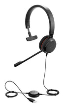 Jabra Evolve 30 II Casque Avec fil Arceau Bureau/Centre d'appels USB Type-C / USB Type-A Noir