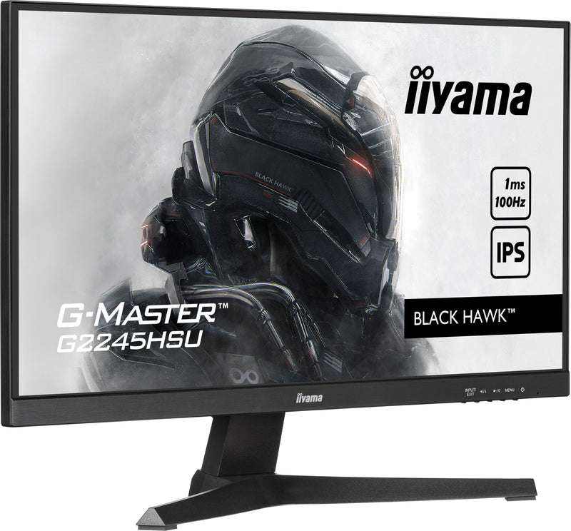 iiyama G-MASTER G2245HSU-B2 LED-scherm 54,6 cm (21,5") 1920 x 1080 pixels Full HD Zwart