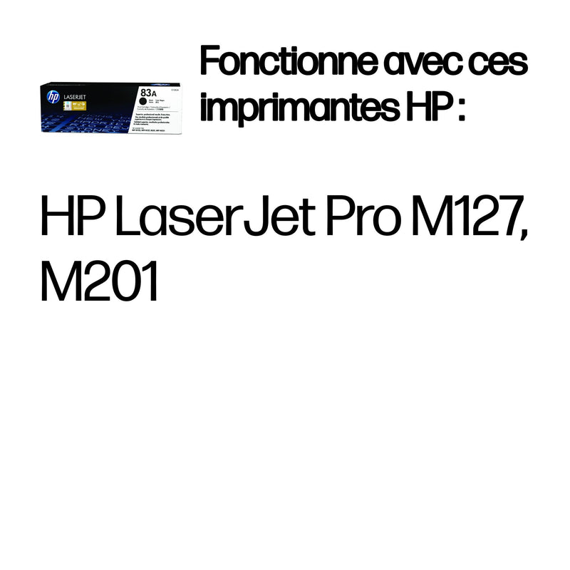 HP 83A toner LaserJet noir authentique