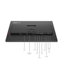 Lenovo ThinkVision P27QD-40 LED display 68.6 cm (27") 2560 x 1440 pixels Wide Quad HD Black