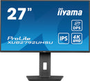 iiyama ProLite XUB2792UHSU-B6 écran plat de PC 68,6 cm (27") 3840 x 2160 pixels 4K Ultra HD LED Noir