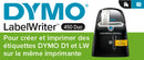DYMO LabelWriter 450 Duo Imprimante d'étiquettes | papier thermique | 600 x 300 ppp | jusqu'à 71 étiquettes/minute