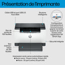 HP LaserJet M209d Noir et blanc Imprimante, Recto verso