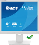 iiyama ProLite B1980S-W1 écran plat de PC 48,3 cm (19") 1280 x 1024 pixels SVGA LED Blanc