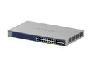 NETGEAR GS728TXUP Géré Gigabit Ethernet (10/100/1000) Connexion Ethernet, supportant l'alimentation via ce port (PoE)
