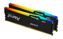 Kingston Technology FURY Beast 64GB 6400MT/s DDR5 CL32 DIMM (Kits de 2) RGB EXPO