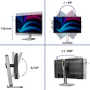 Philips 4000 series 24B2U4301/00 écran plat de PC 60,5 cm (23.8") 1920 x 1080 pixels Full HD LCD Gris