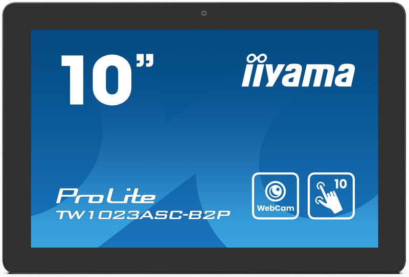 iiyama TW1023ASC-B2P 25,6 cm (10,1") Touchscreen bedieningspaneel 1280 x 800 pixels