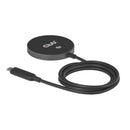 CLUB3D CAC-3027 chargeur d'appareils mobiles Téléphone portable, Smartphone, Smartwatch, Tablette, téléphone Noir CC Recharge sans fil Charge rapide Intérieure