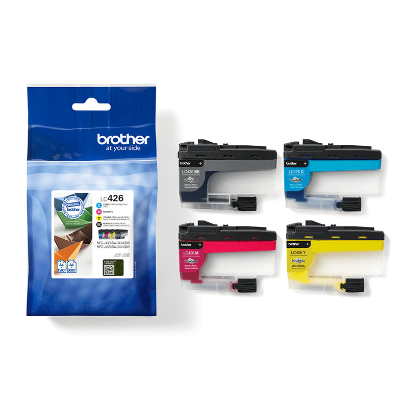 Brother LC426VAL - Pack de 4 cartouches d'encre originales
