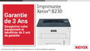 Xerox B230 draadloze A4 duplexprinter 34 ppm, PCL5e/6, 2 laden Totaal 251 vel
